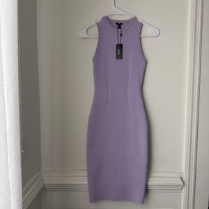 Express Lavender Midi Dress